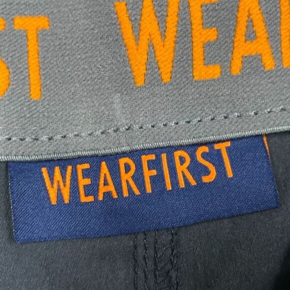 Wearfirst Mens Cargo Shorts Stretch Cotton Nylon Black Size 40 d0087 - Picture 3 of 7